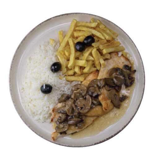 Bifinhos com Cogumelos